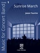 Sunrise March Concert Band sheet music cover
